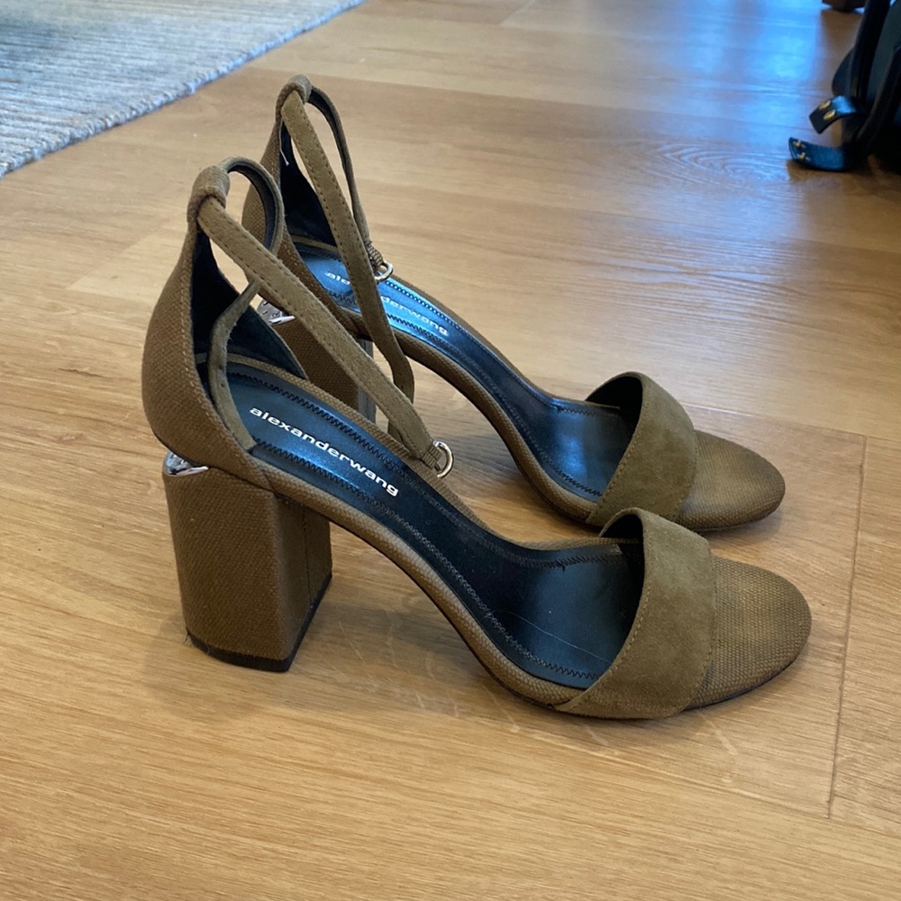 Alexander Wang block heel sandals